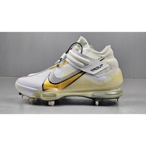 Nike Air Force Zoom Mike Trout 7 Baseball Cleats Mens‎ 8 White Gold Cl3134-106